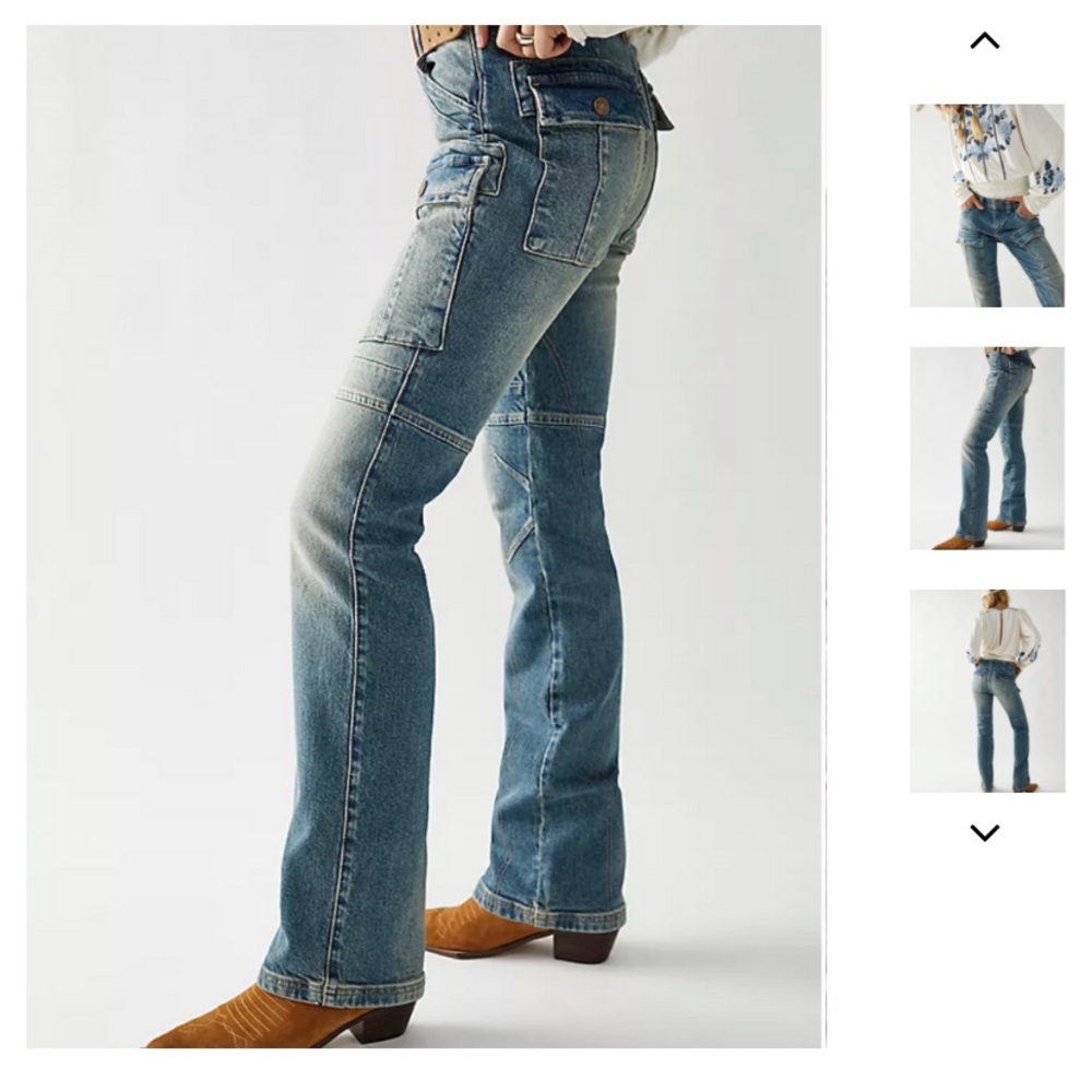 FREE PEOPLE DREAM MAKER RELAXED JEAN 28